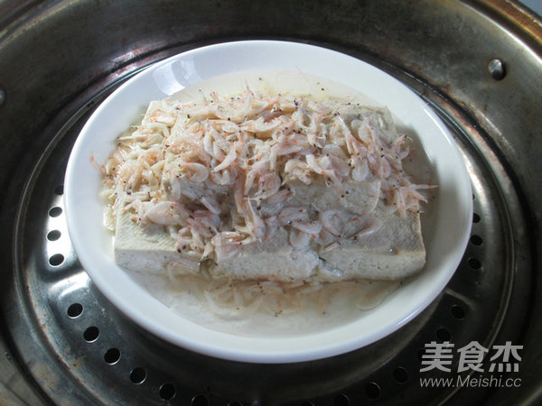 虾皮蒸臭豆腐