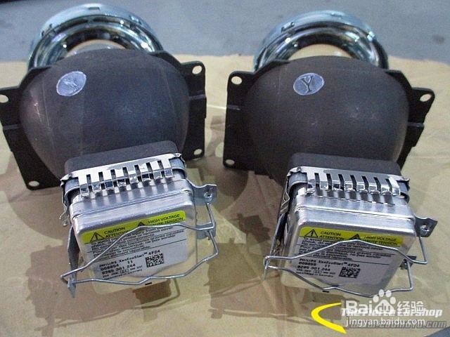 东风标志3008无损改氙气灯升级原装奥迪Q5透镜