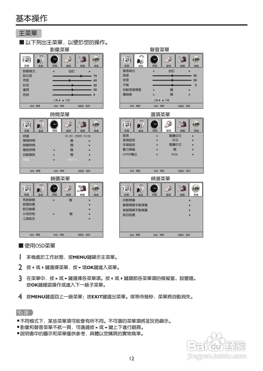 SANYO LCD-22XR9DKH LCD 电视说明书:[5]