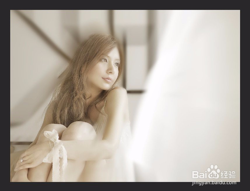 PS打造日系清雅写真效果
