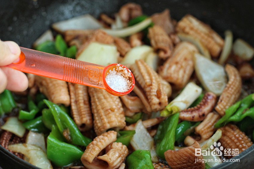 爆炒鱿鱼丝的做法