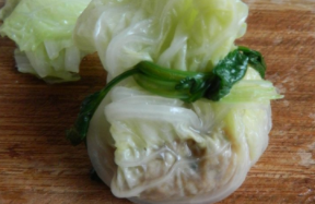 “福袋”白菜包做法