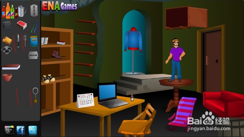 逃离面包师的房子攻略：[2]