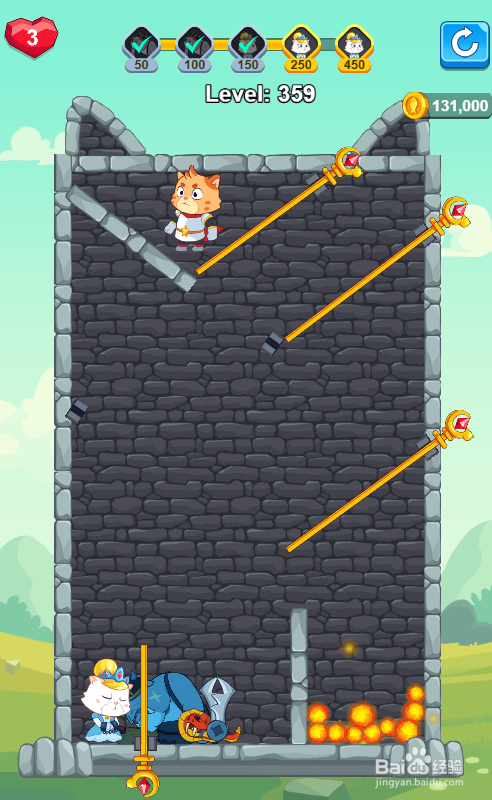 怎样让超级猫顺利通过Level 359