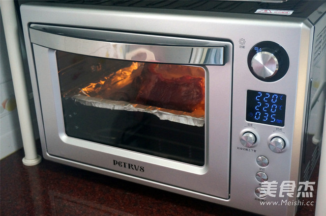 自制腌肉酱烤排骨