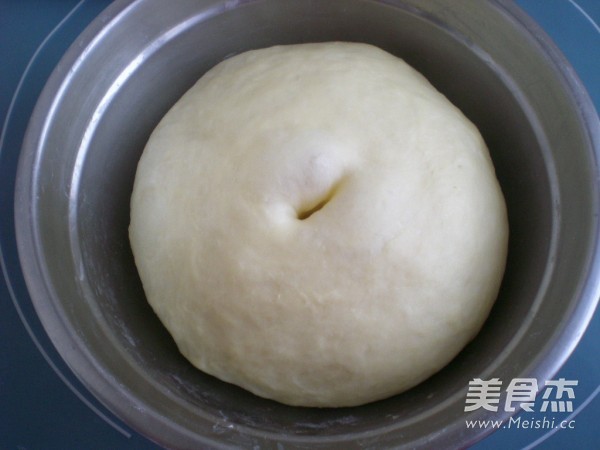 紫薯馅花面包