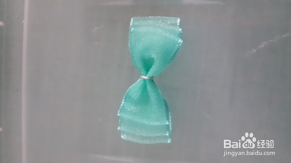 手把手教你手工：[14]雪纱蝴蝶结卡子