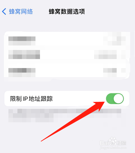 iphone怎么限制ip地址跟踪