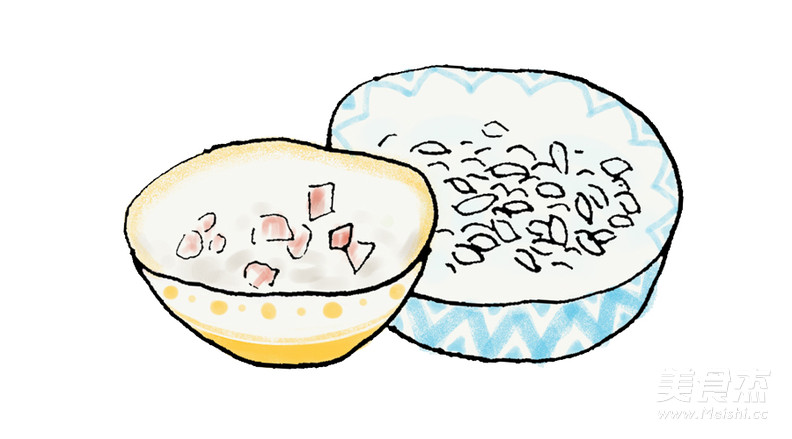 手绘食谱：黄金糯米蛋 把粽子放进鸭子蛋里
