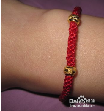 藏族绳子手链编织方法