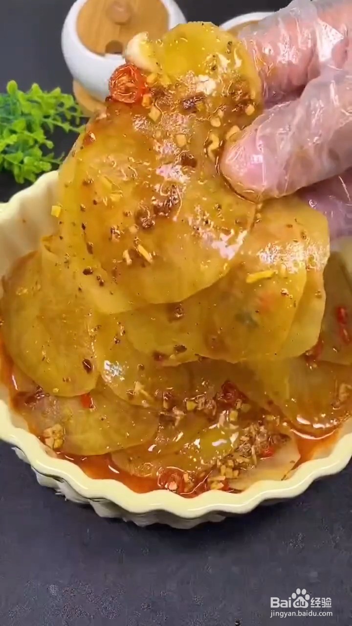 如何制作好吃的酸辣土豆片