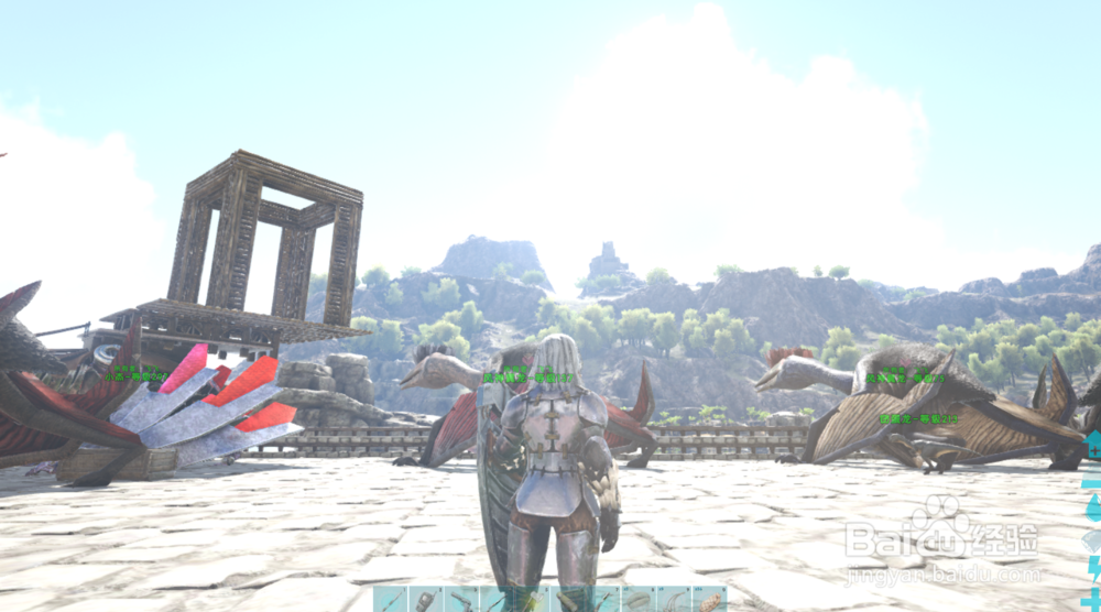 方舟泰克风神翼龙怎么抓