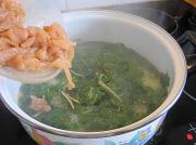 鸡丝蛋花枸杞汤