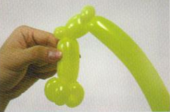 魔法气球造型系列之卡通气球狮子(下)