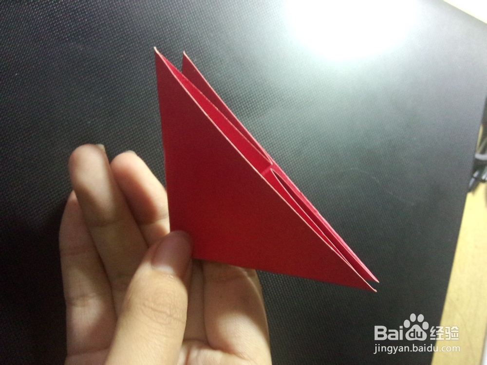 怎么用方形纸折纸心