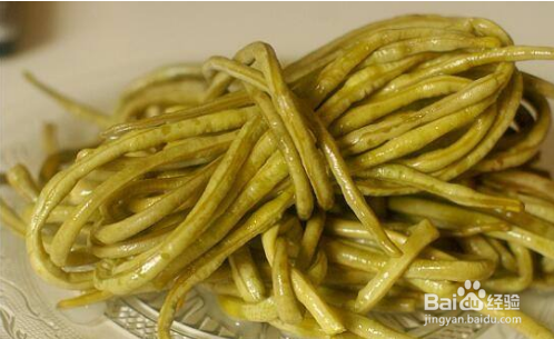怎么制作家常的酸豆角呢？