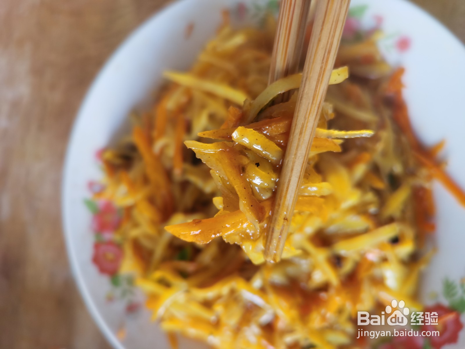 家常菜清炒土豆丝