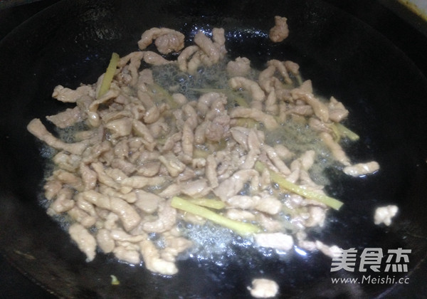 辣椒炒肉丝的做法