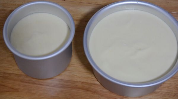 爆浆卡仕达蛋糕#网红美食我来做#