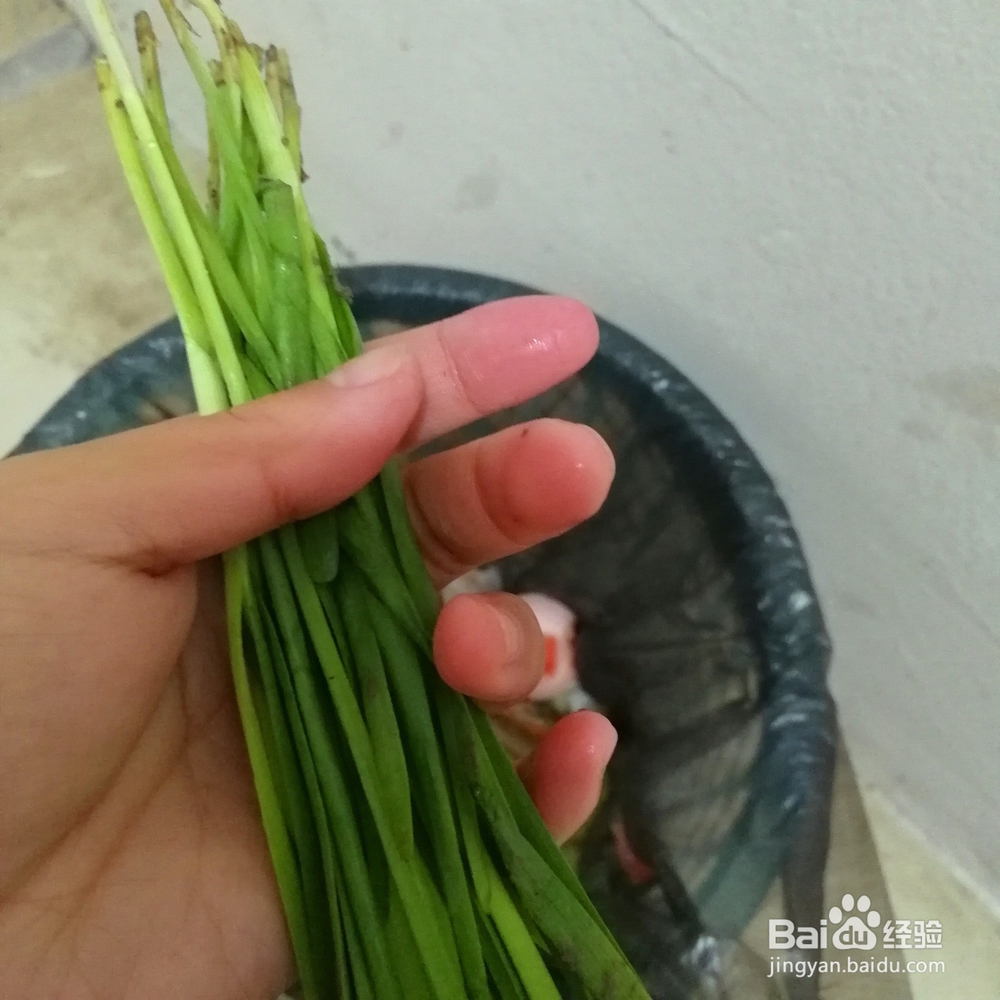 韭菜炒鸡蛋的做法