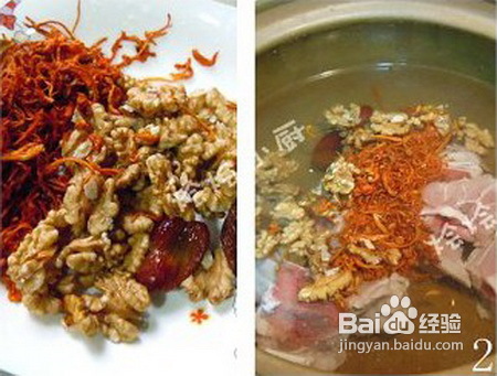 春季补脾固肾的一碗汤----核桃虫草花骨头汤