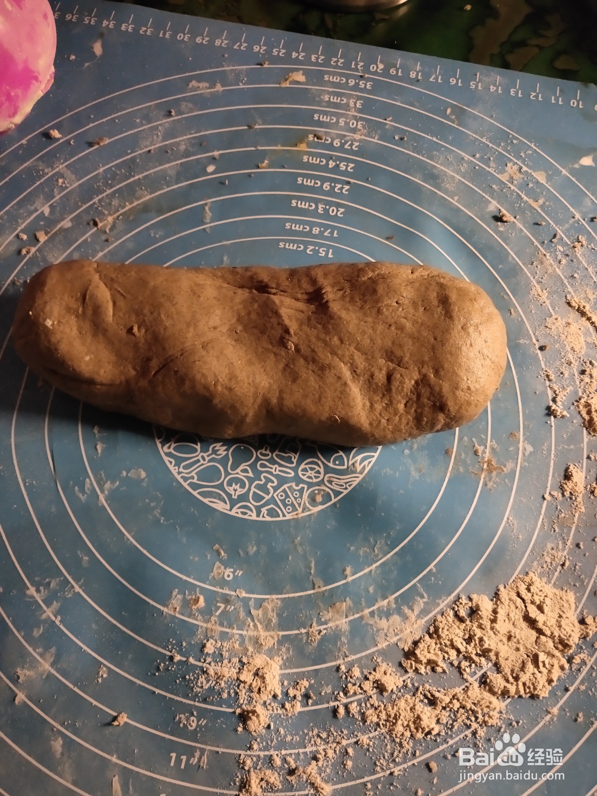 四季豆干菜荞麦饼