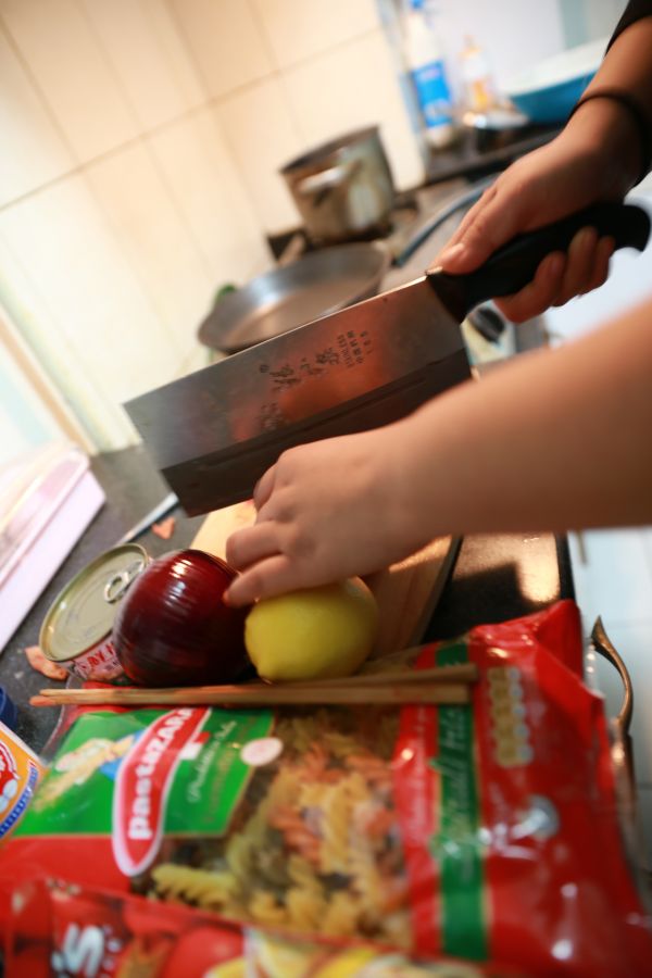 香柠煎三文鱼配美味沙拉