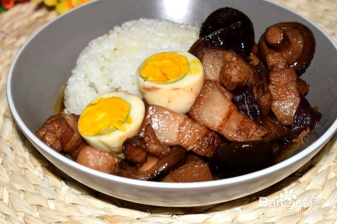 台式卤肉饭的做法