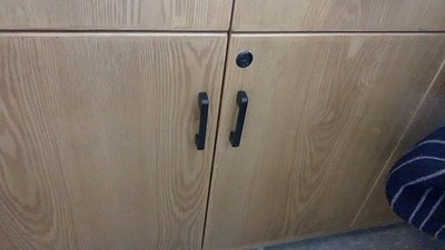 双开门的柜子用什么锁上锁合适?