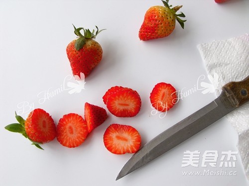 草莓千层迷你松饼