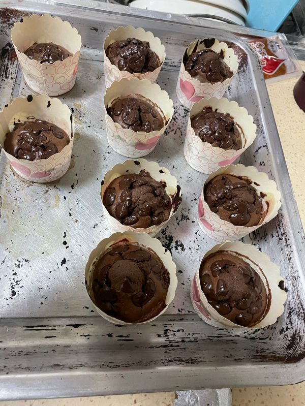 巧克力纸杯蛋糕