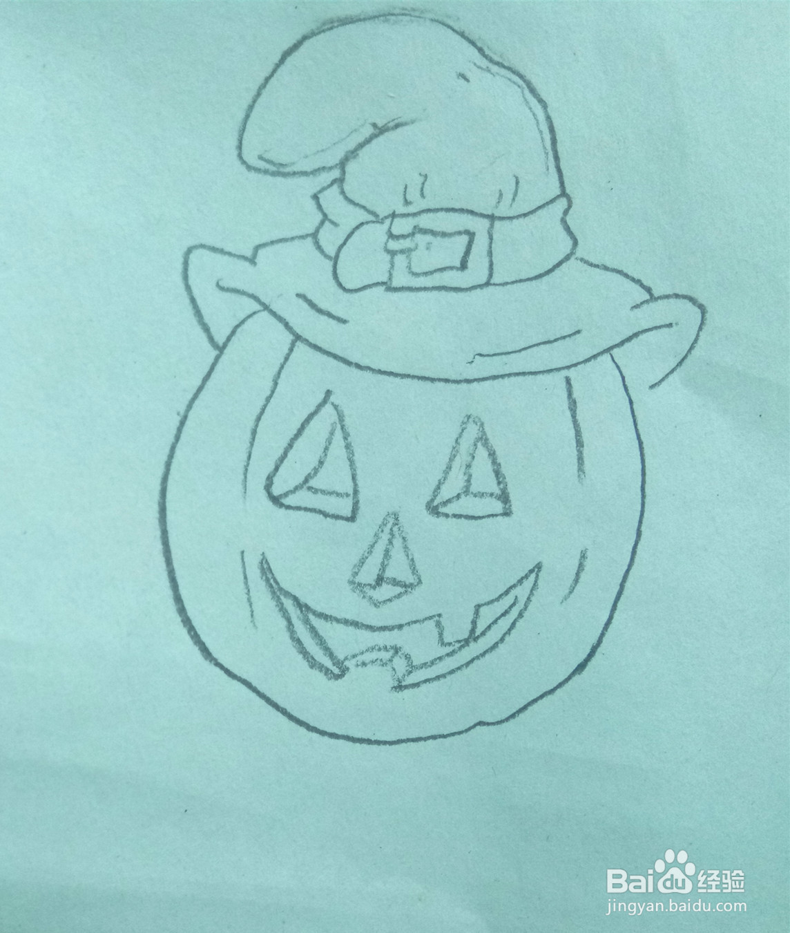 万圣节的南瓜怎么画？