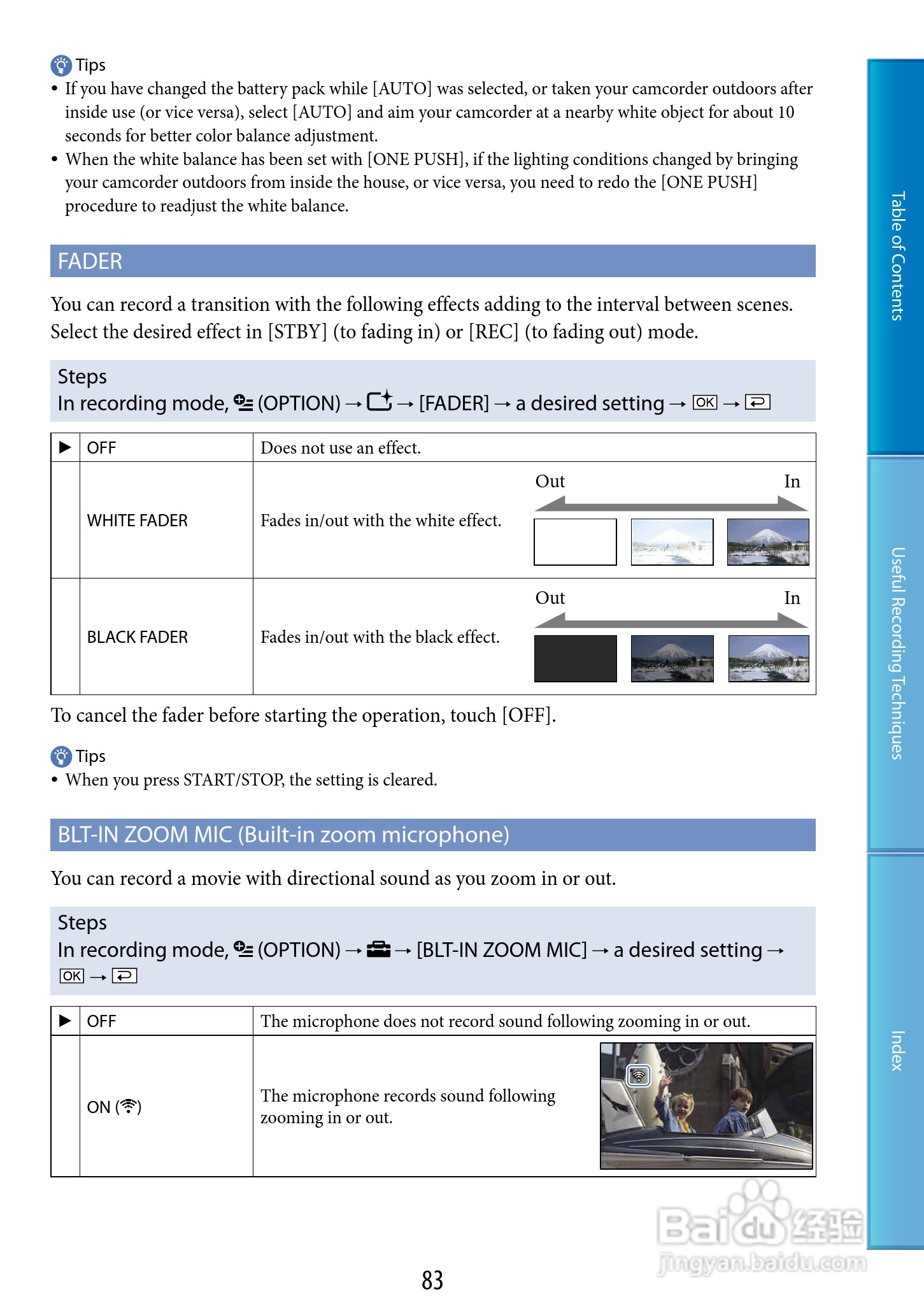 SONY DCR-SR47/SR48/SR67/SR87数码摄像机说明书:[9]