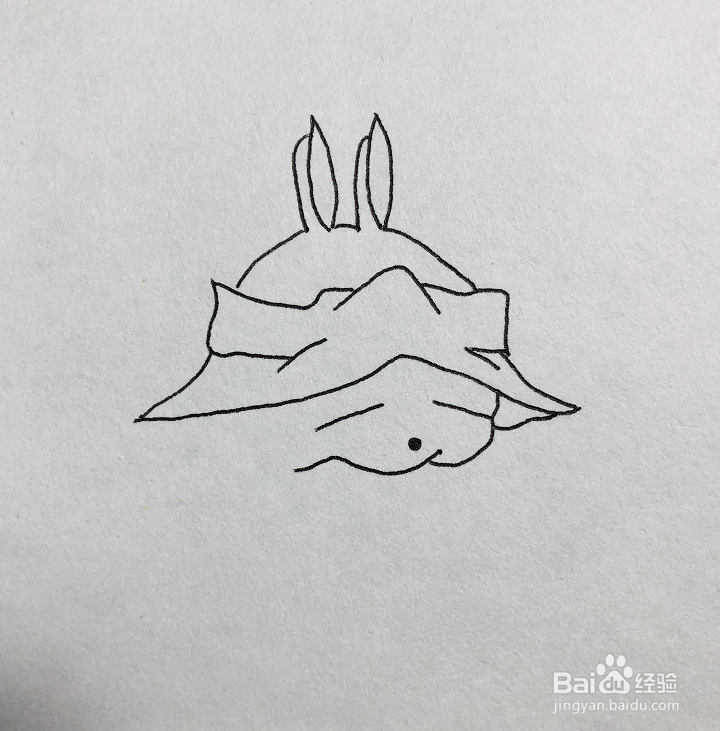 如何画好流氓兔的简笔画