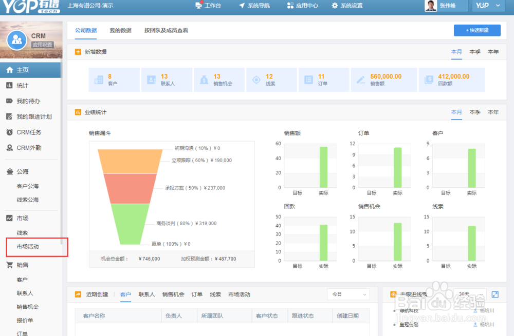 有谱CRM系统中如何批量增加年会活动的参与人