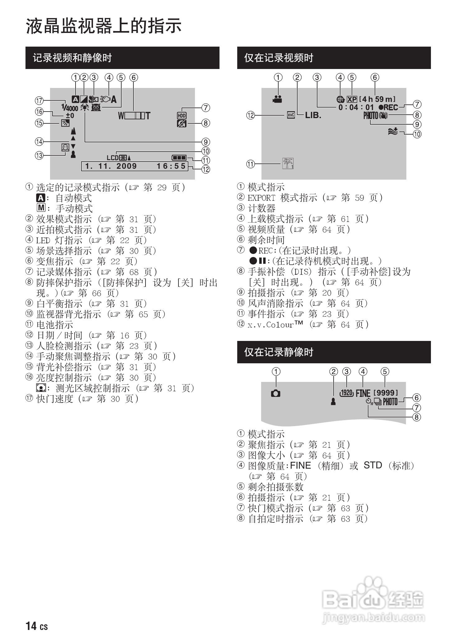 JVC GZ-HD300AC数码摄像机说明书:[2]
