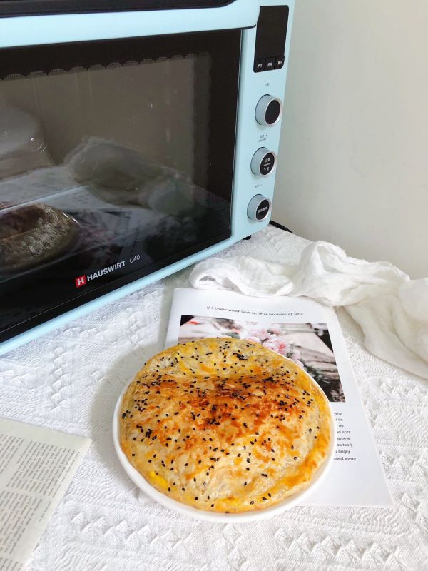 芝士爆浆紫薯酥