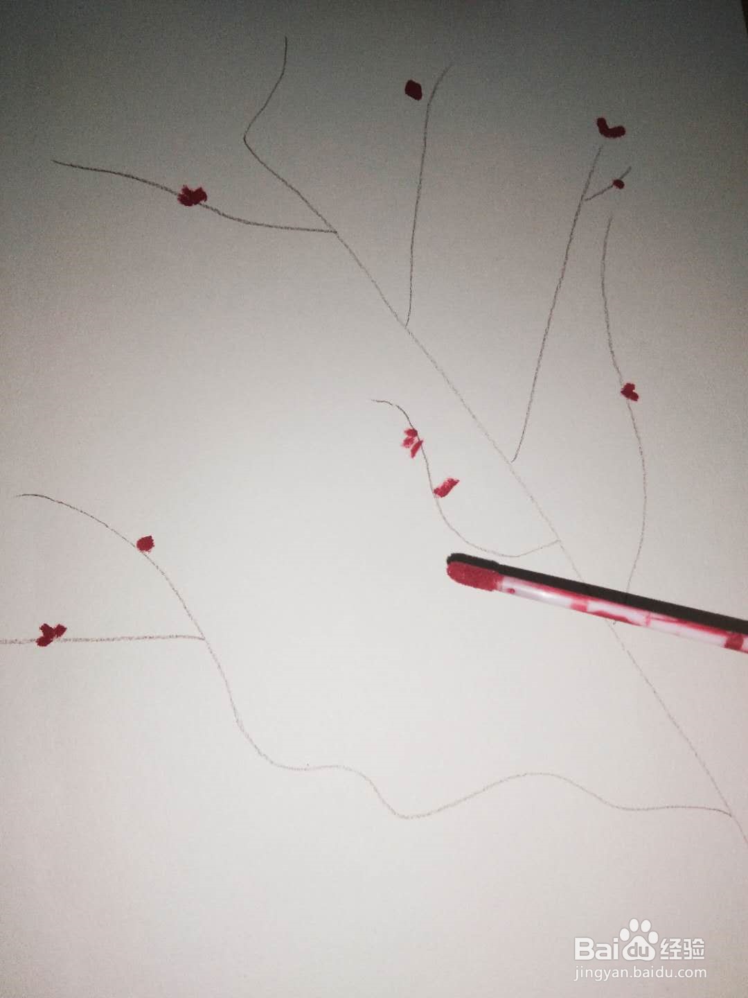 如何用过期的口红作画