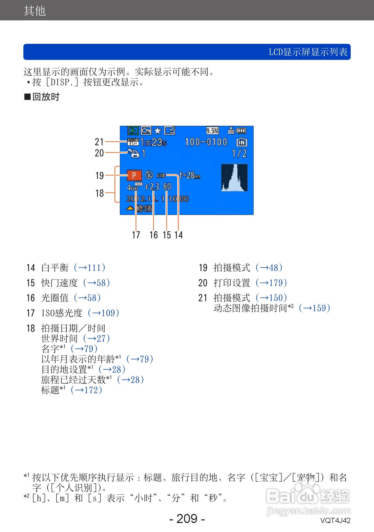 松下DMC-LX7数码相机使用说明书:[21]