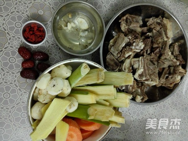 养生羊腩煲的做法