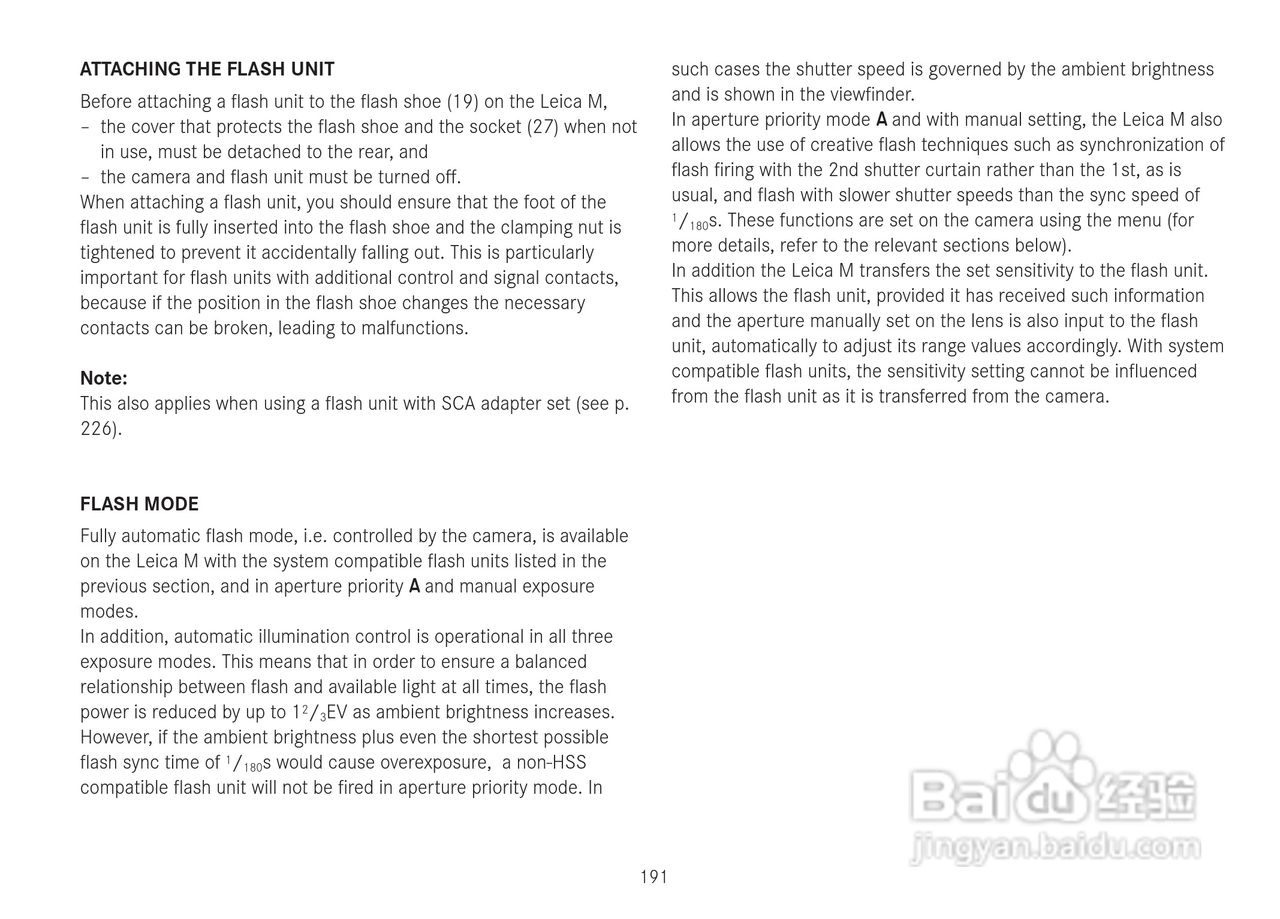 LEICA M数码相机说明书:[20]