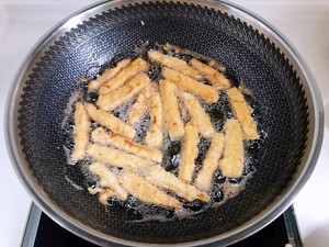 椒盐杏鲍菇家常菜