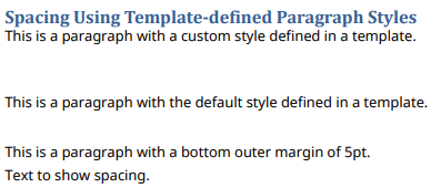 如何在matlab的PDF报告中指定段落之间的间隔？