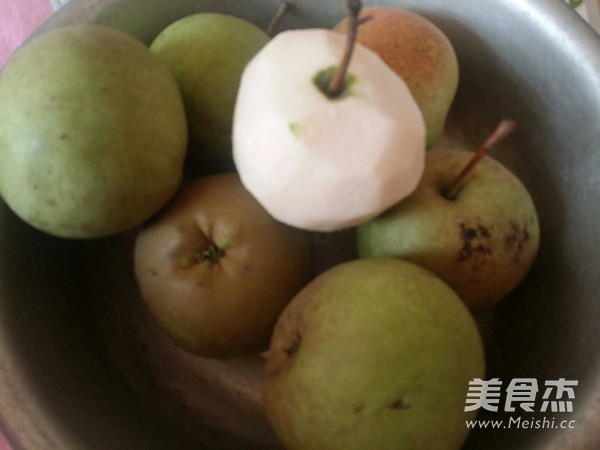 冰糖炖梨的做法