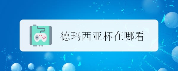 德玛西亚杯在哪看