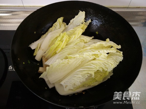娃娃菜炒豆腐