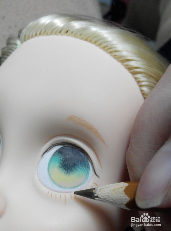 沙龙娃娃化妆教程