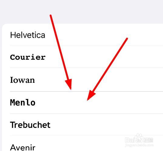 iPhone14如何将样式设置为Trebuchet字体