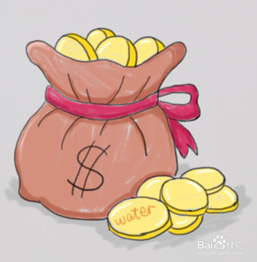 新人打卡#简笔画钱袋子