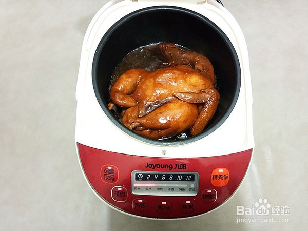 电饭煲焖鸡的做法